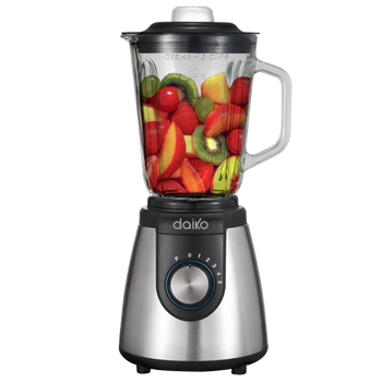 Blender 2en1 en acier inoxydable Bol en verre de 1.5 L